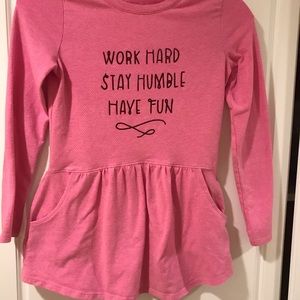 Girls long top size 7/8